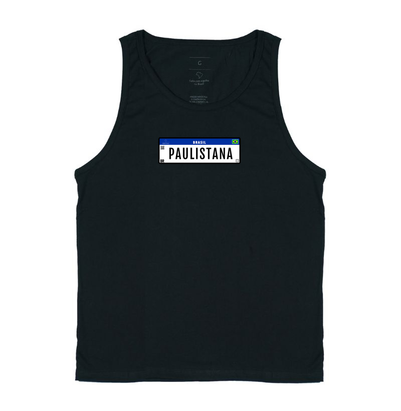 Paulistana Camiseta Regata