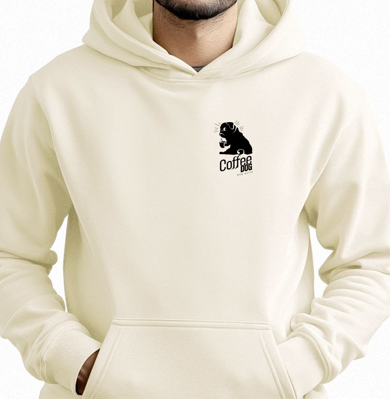 Hoodie Moletom Dog Pulse - Coffee Dog