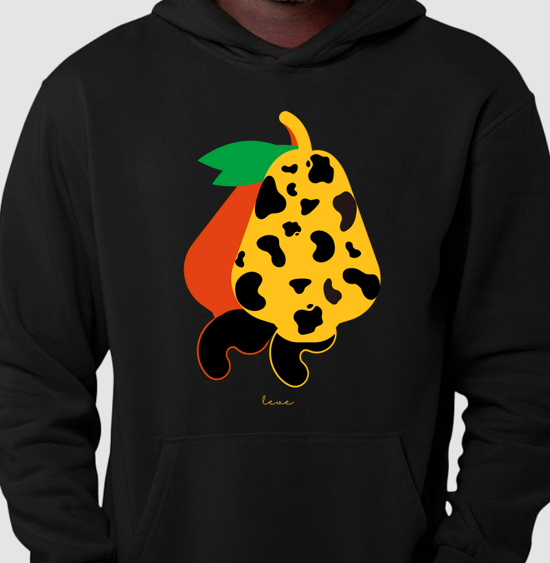 Hoodie Moletom Onça de Caju