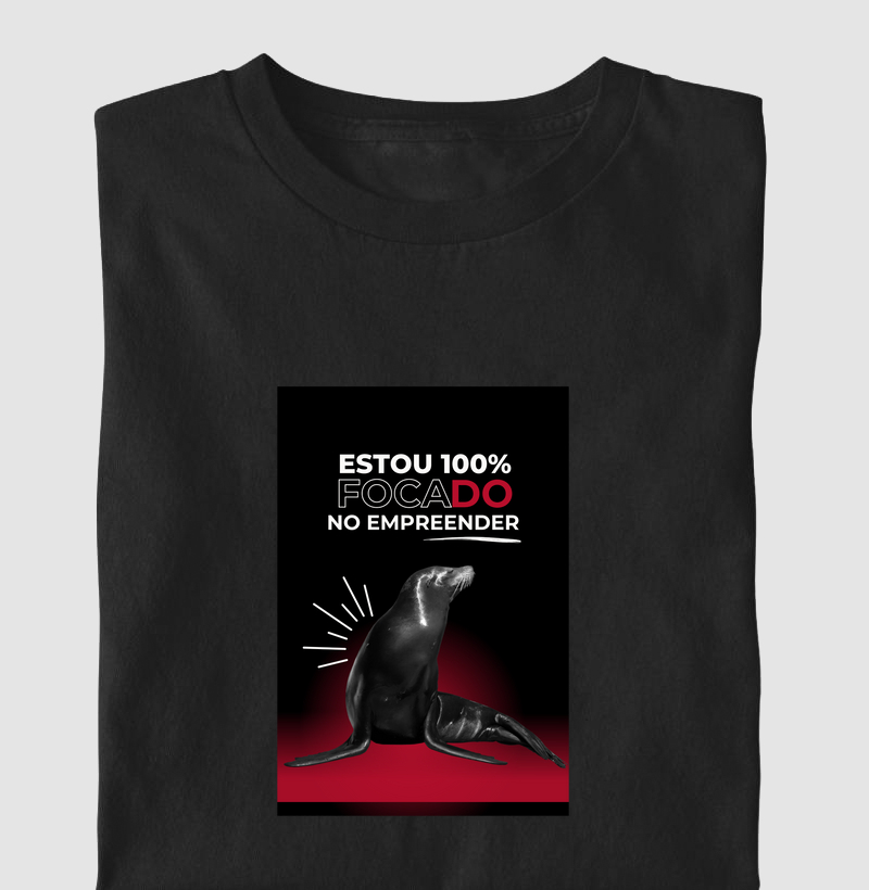 Estou 100% focado no empreender