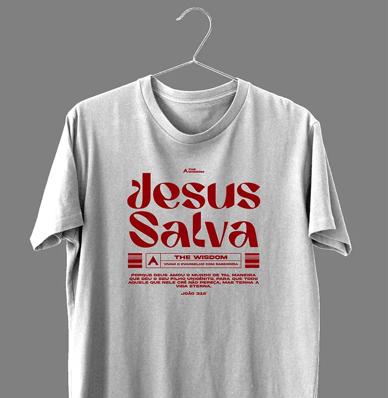 Camiseta Jesus Salva