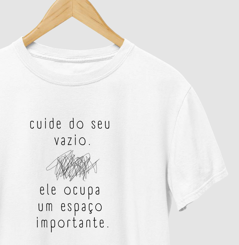 cuide do seu vazio