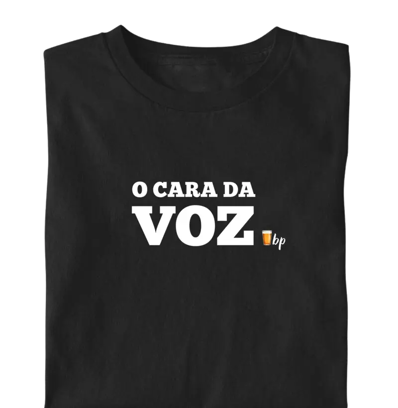 O cara da voz