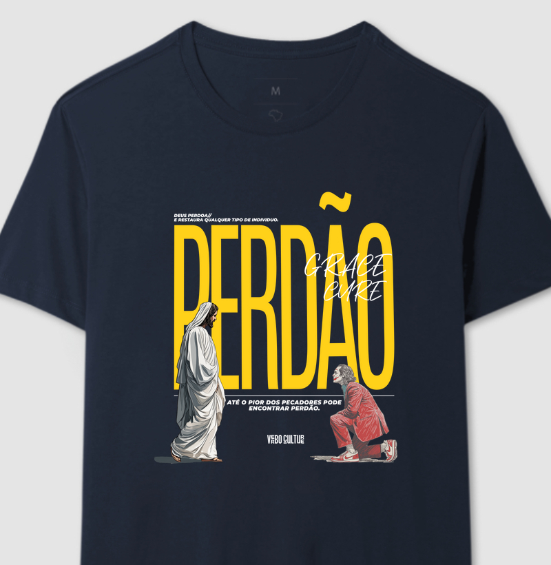 CAMISETA "PERDÃO"