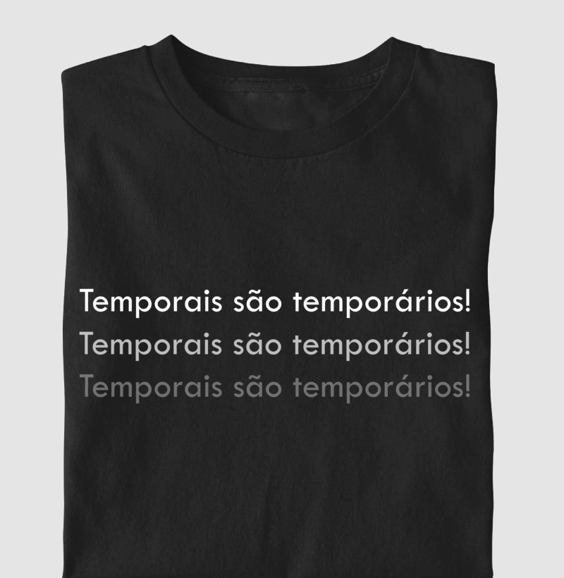 Camiseta Temporais
