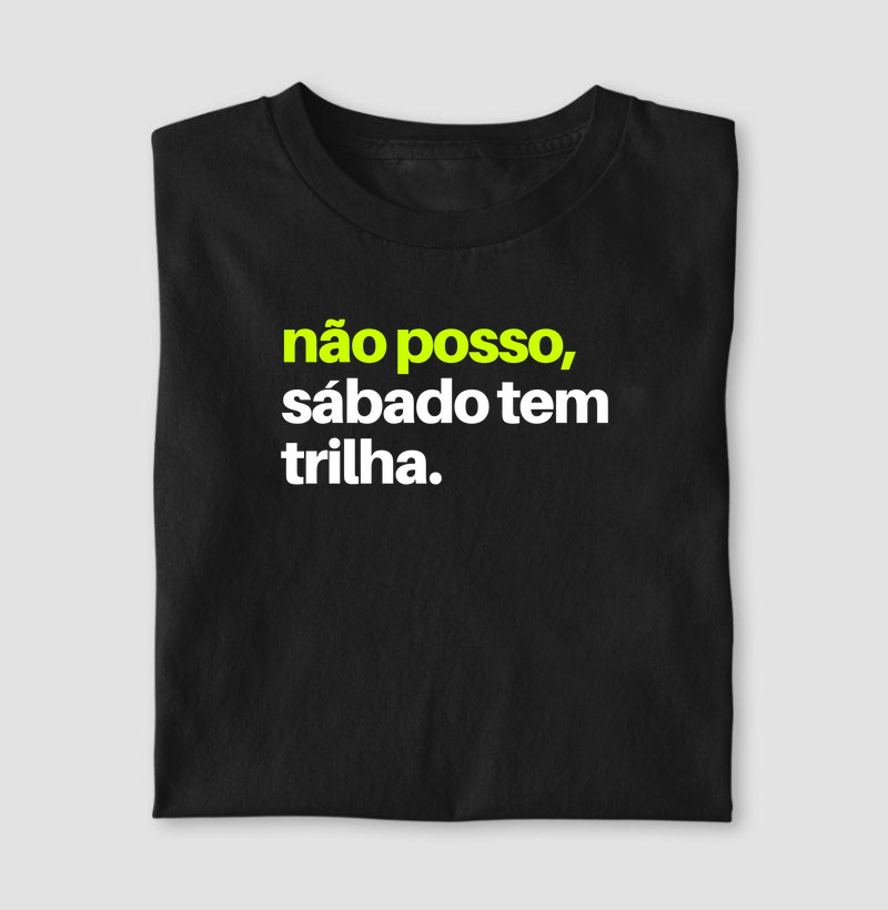 Camiseta Sábado tem trilha