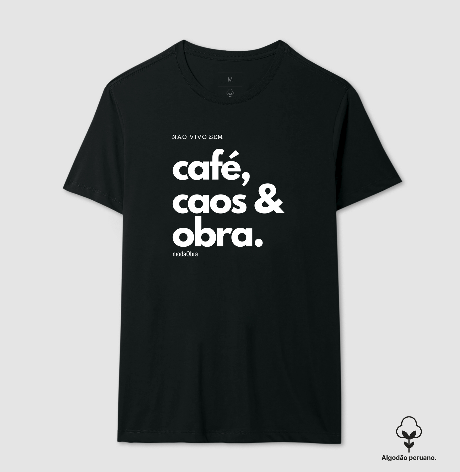 Café, caos e obra.
