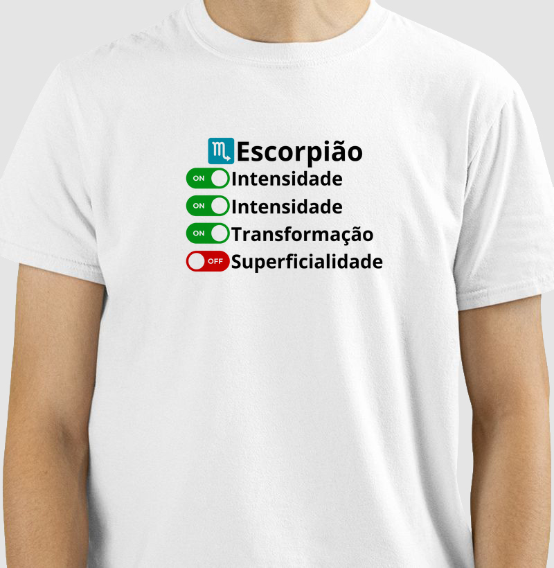 Camiseta Escorpião Intense