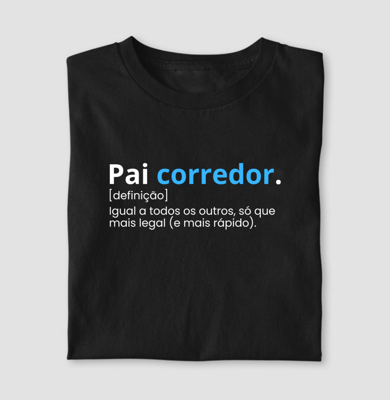 Camiseta Papai Corredor.