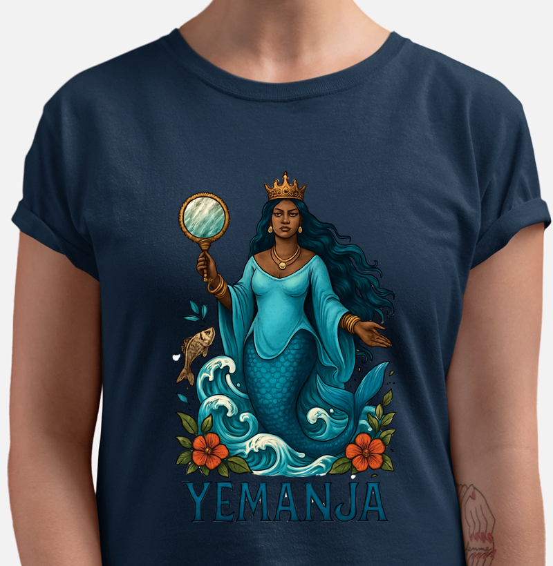 Camiseta Deusas - Yemanjá