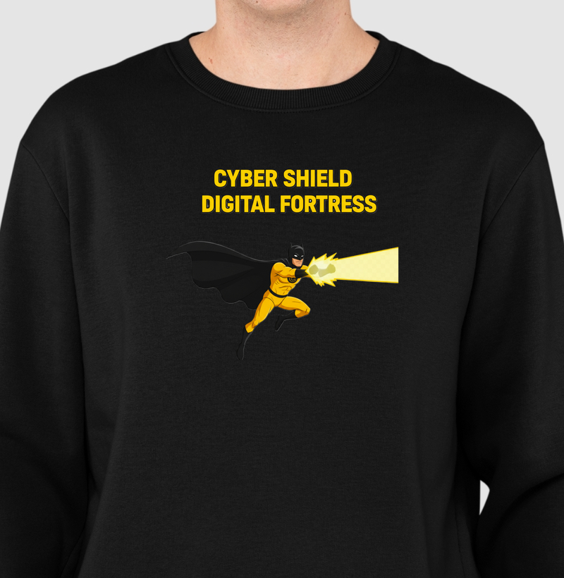 Herói Cyber Shield - Arte de Defesa Digital