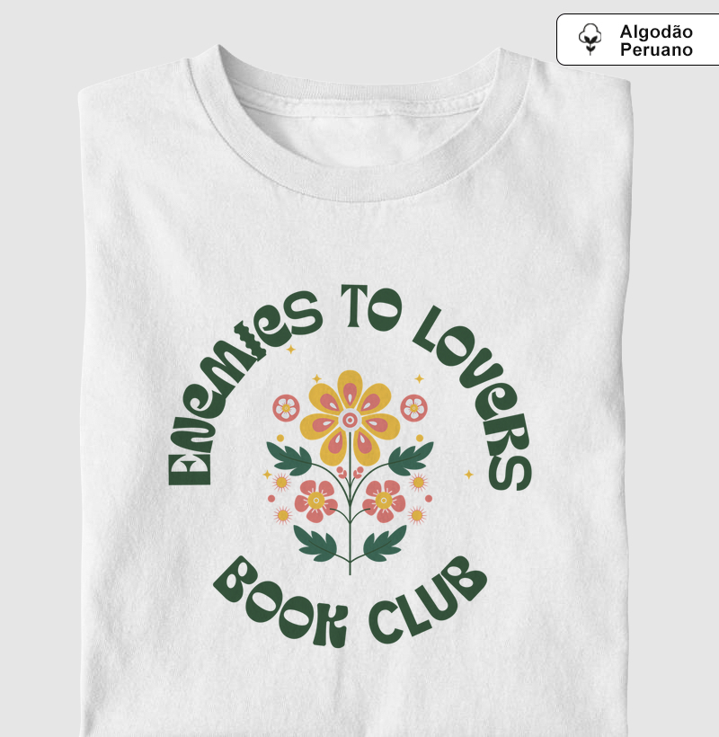 Camiseta Algodão Peruano -  Enemies to lovers