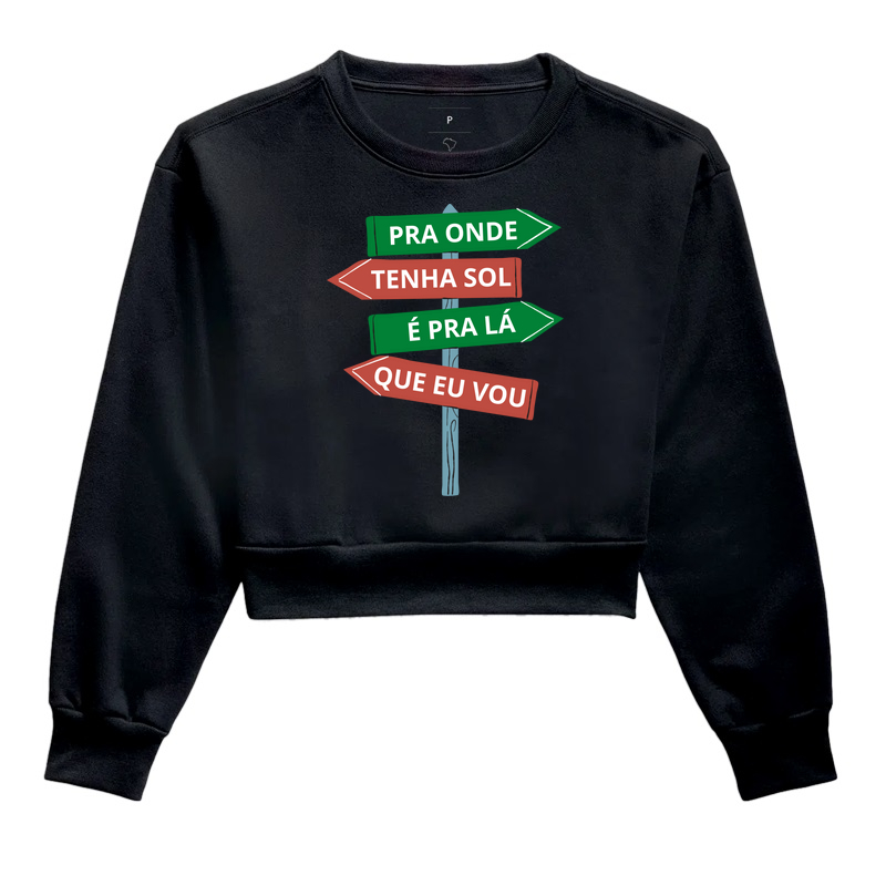Camiseta Placa Viagem - Para Onde