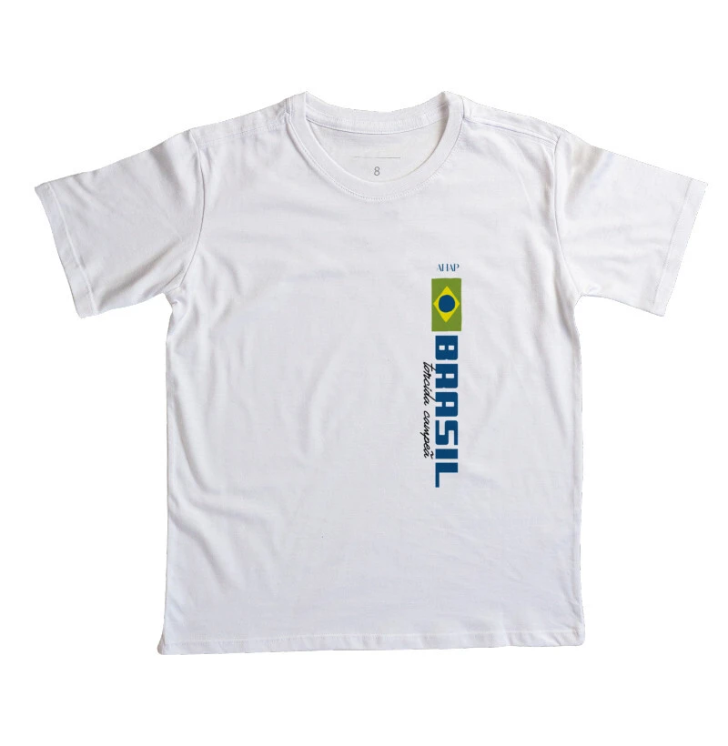 Camiseta Infantil Torcida Brasil AHAP