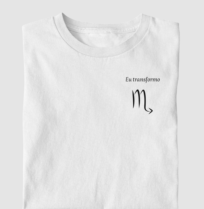Escorpião - Eu Transformo (Minimalista)