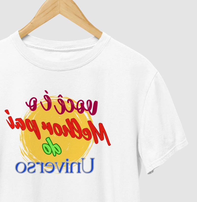 Camiseta Selfie "Você é o melhor Pai do Universo"