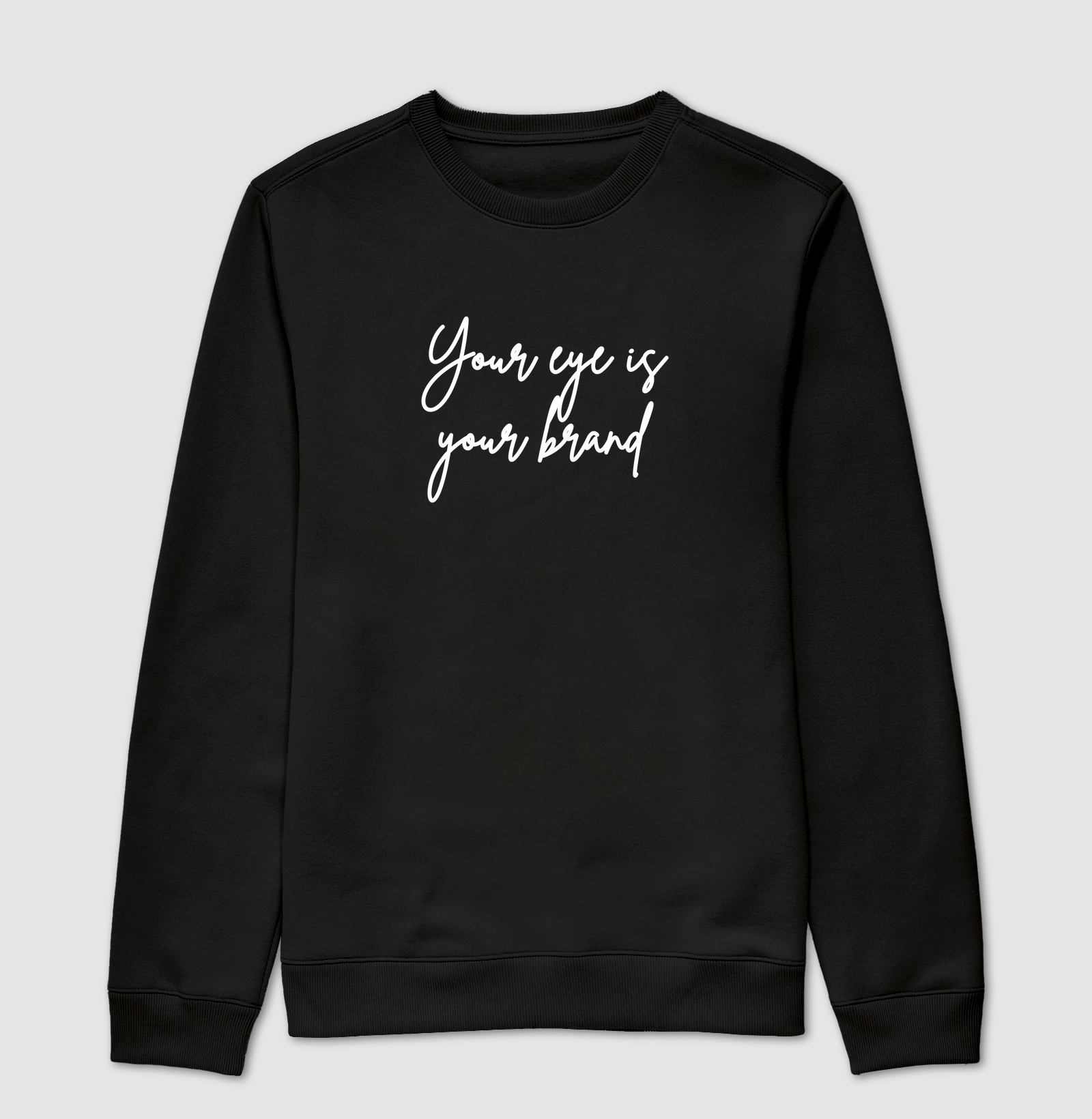 Your eye is your brand