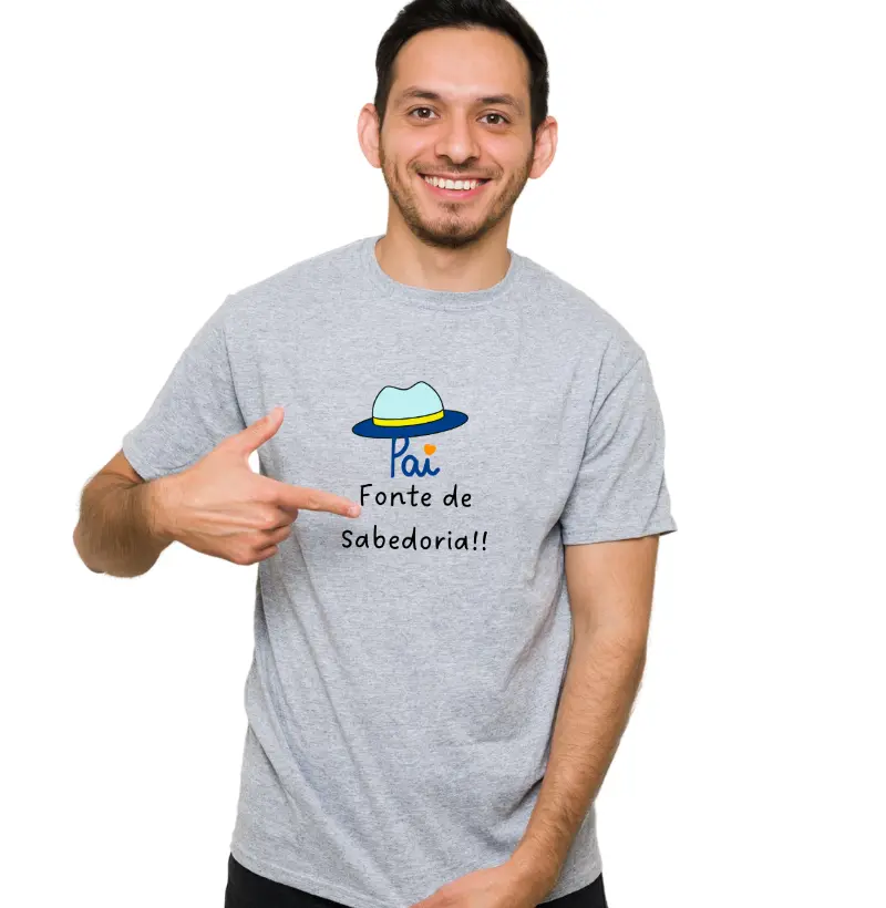 Camiseta Pai Fonte Sabedoria