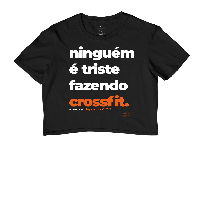 Ninguém é triste fazendo crossfit