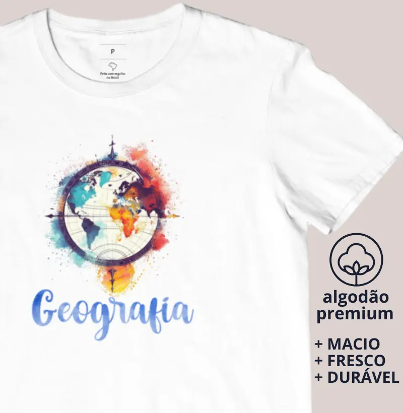 Camiseta Geografia