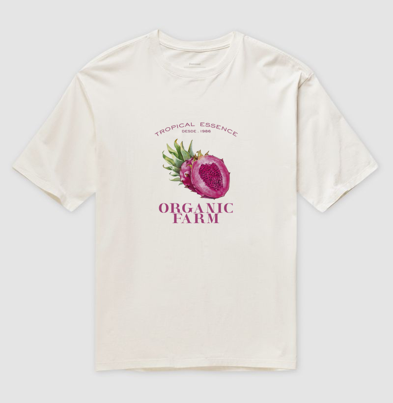 Camiseta Oversized Pitaya
