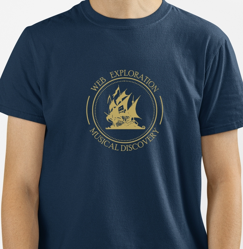 Camisa Masculina Navio Pirata