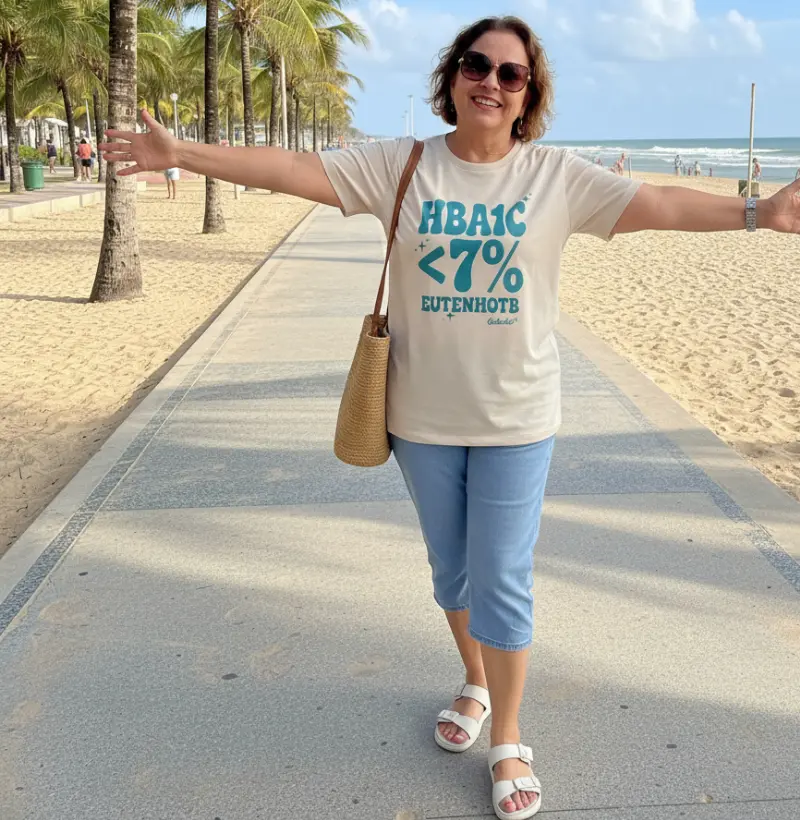HbA1c <7% Tamanho Grande