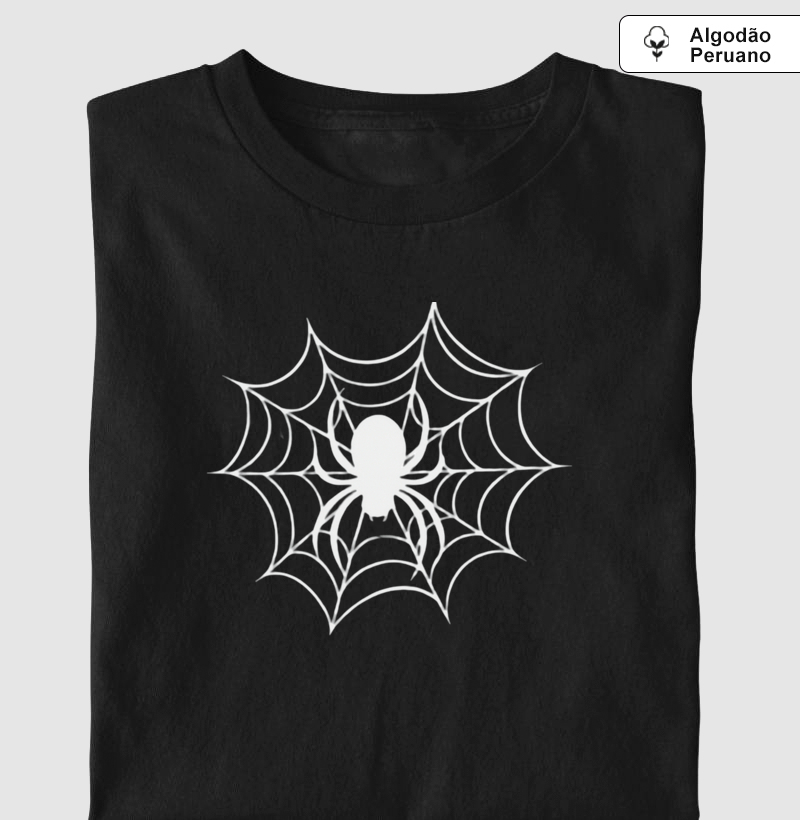 Camiseta Homem aranha branca | Algodão Peruano