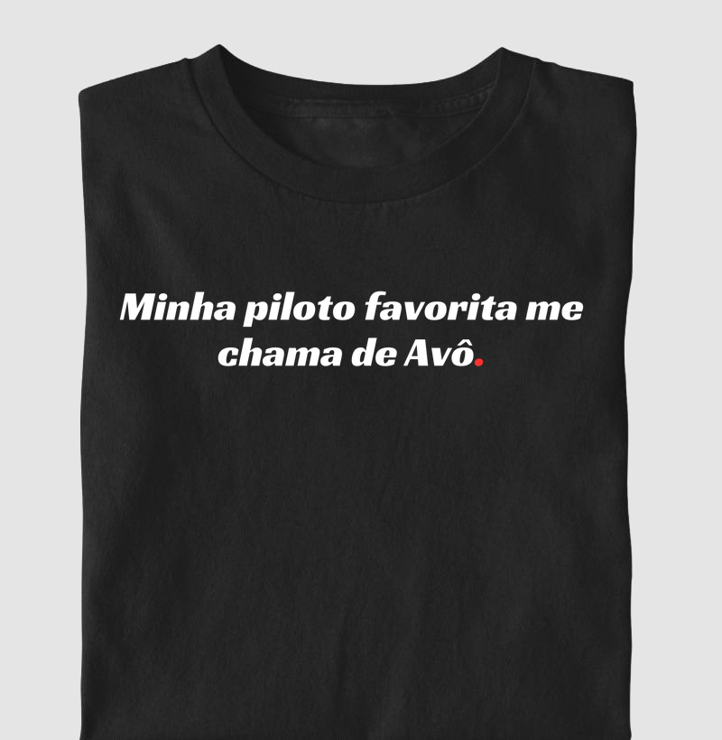 Minha Piloto Favorita me chama de Avô