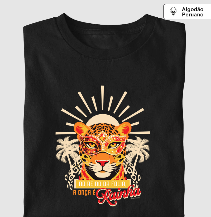 No reino da folia, a onça é Rainha