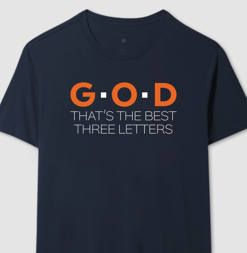 G O D - that's the best three letters