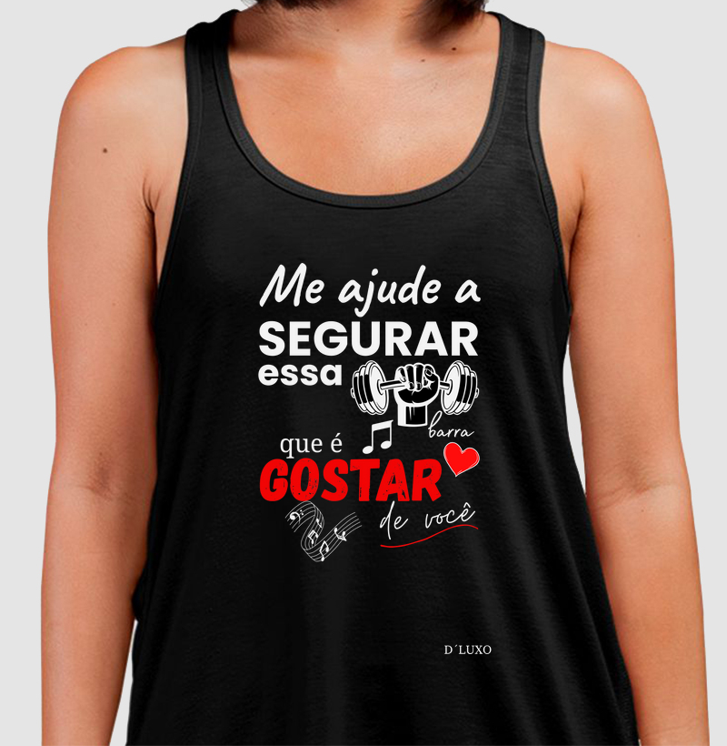 Me ajude a segurar essa barra