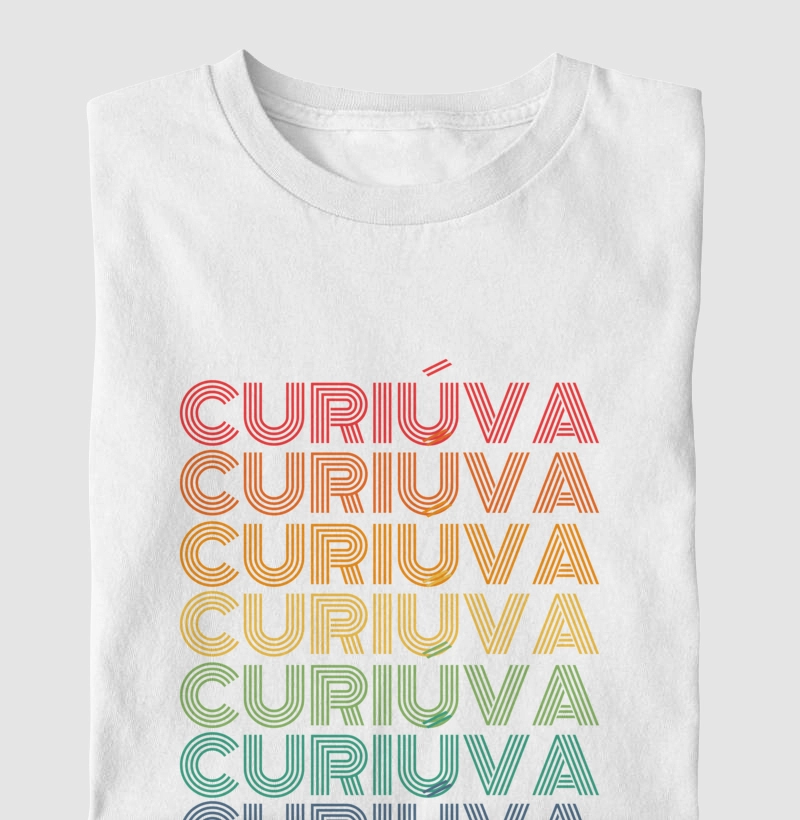 Curiúva Letreiro Retrô
