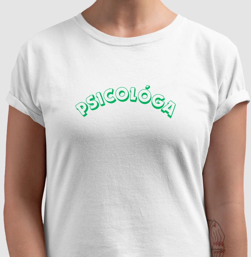 Camiseta psicologa