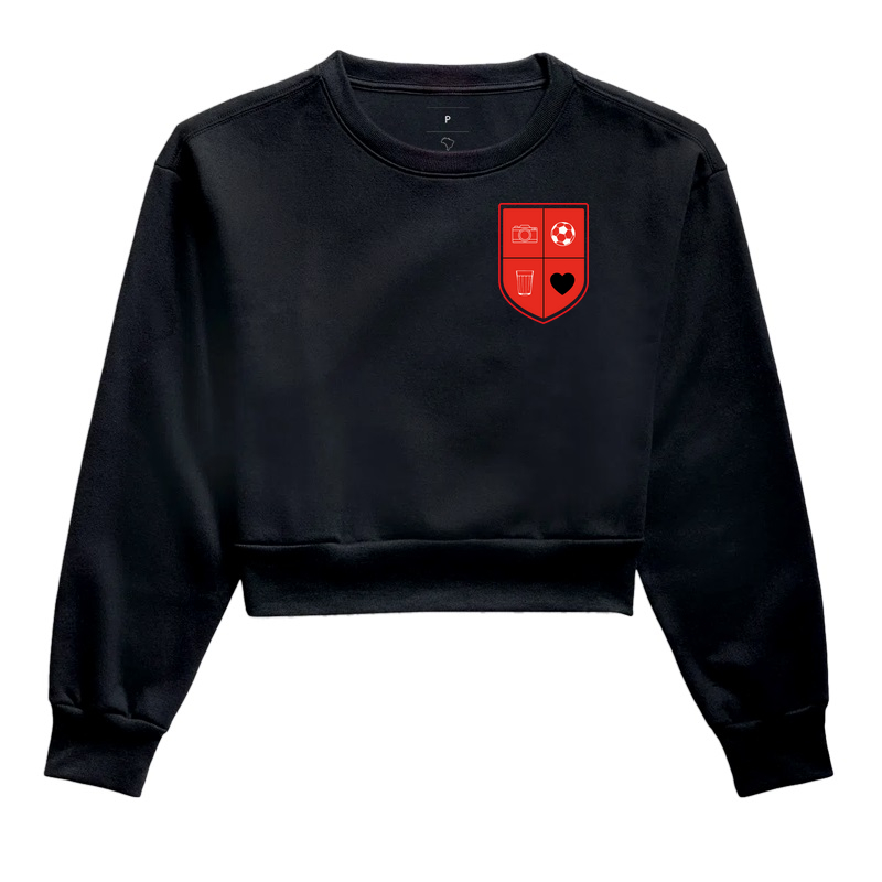 Escudo Preto e Vermelho