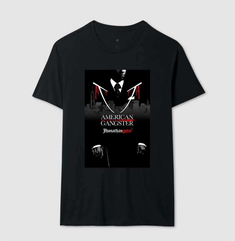 Camiseta Masculina Jhonathangster American Gangster 