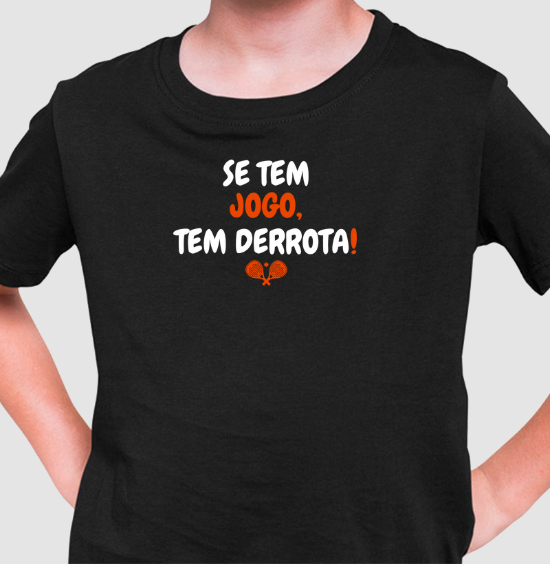 Camiseta Infantil - Faz Parte do Jogo!