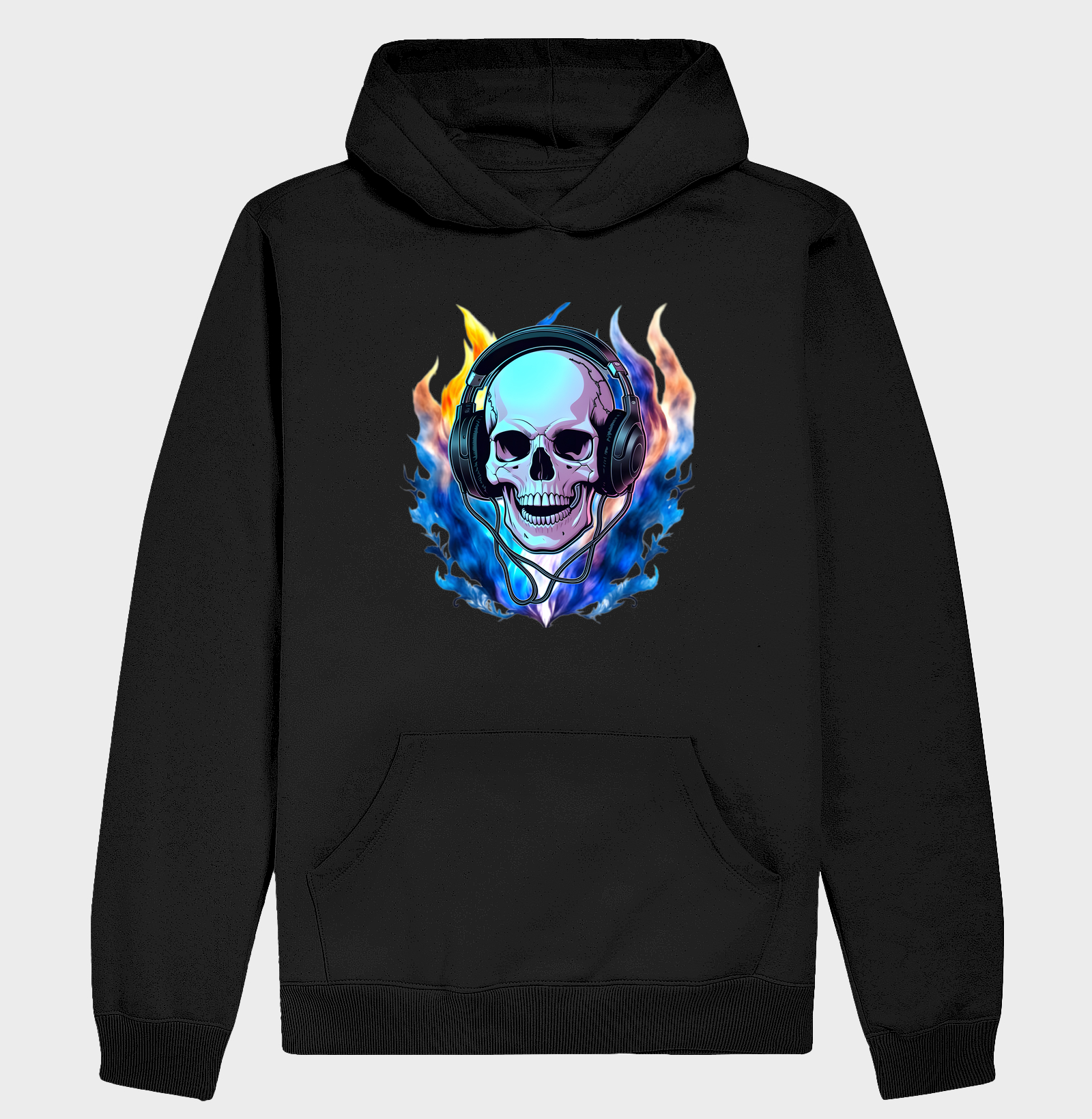 Blue skull