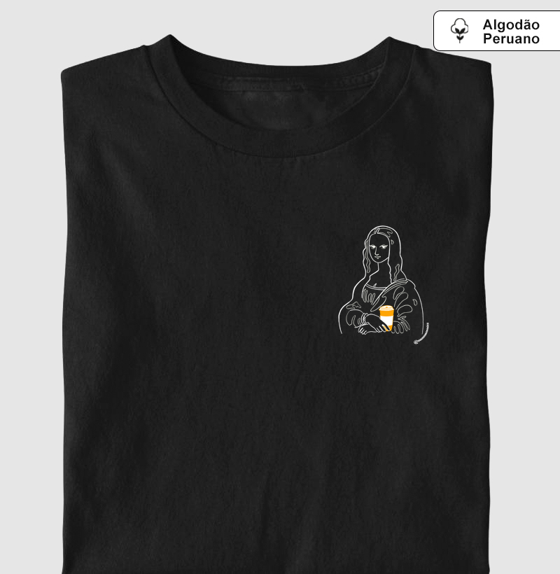 Monalisa Cafeinada | Algodão Peruano