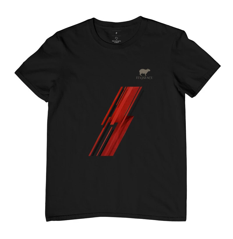 Camiseta Itajai-açu abstrato