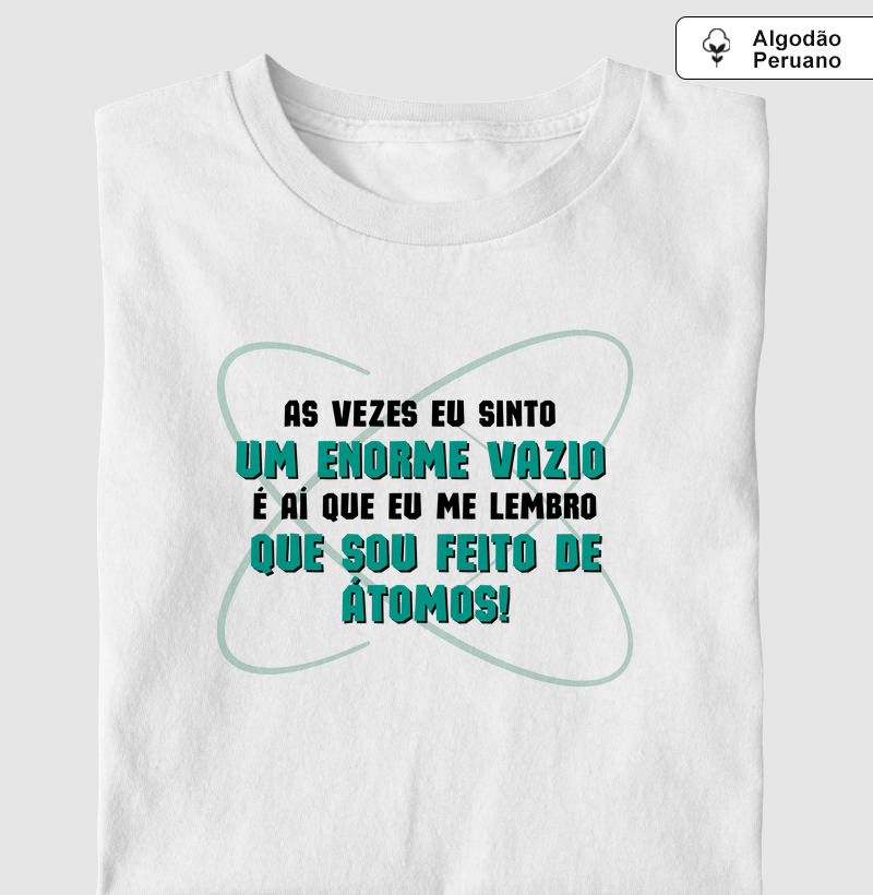 Feito(a) de átomos!