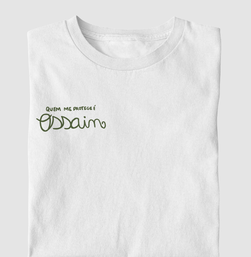 Quem me protege é Ossain - Camisa Orixá Ossain