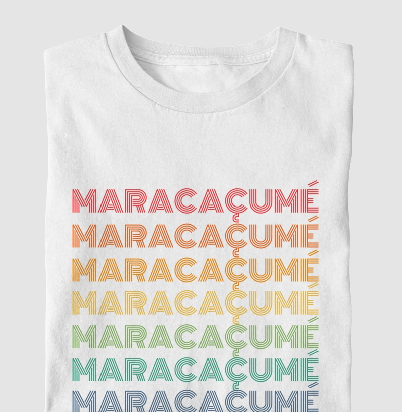 Maracaçumé Letreiro Retrô