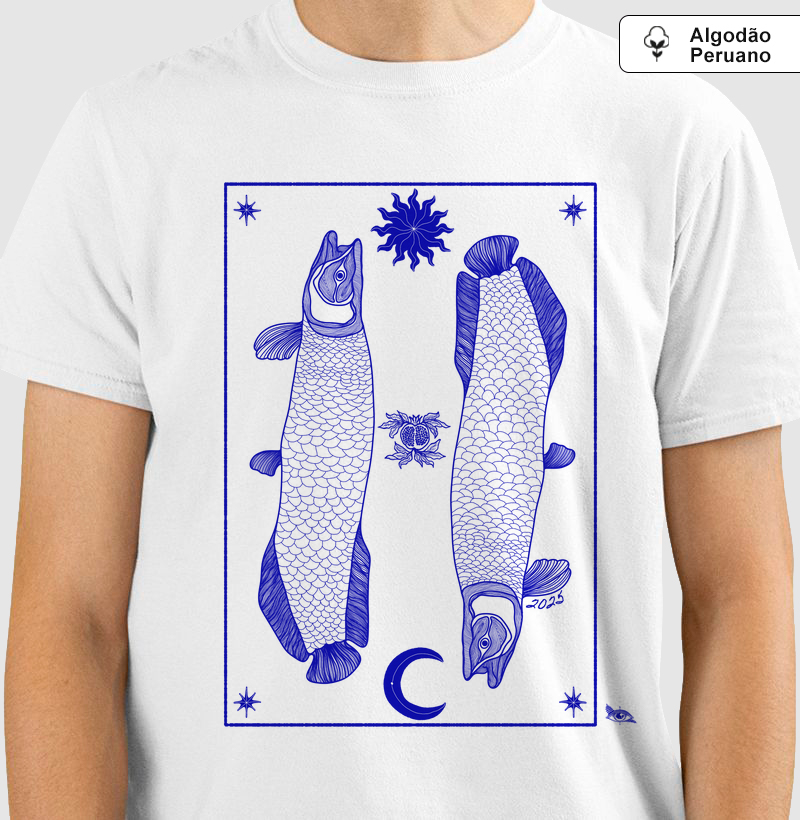 Camiseta Algodão Peruano Prosperidade