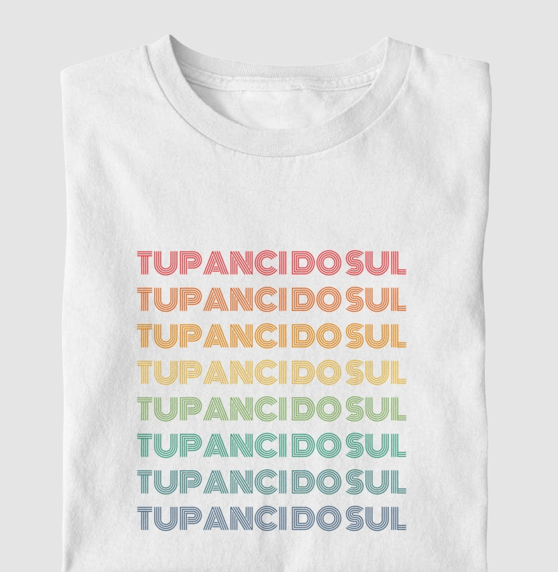 Tupanci do Sul Letreiro Retrô