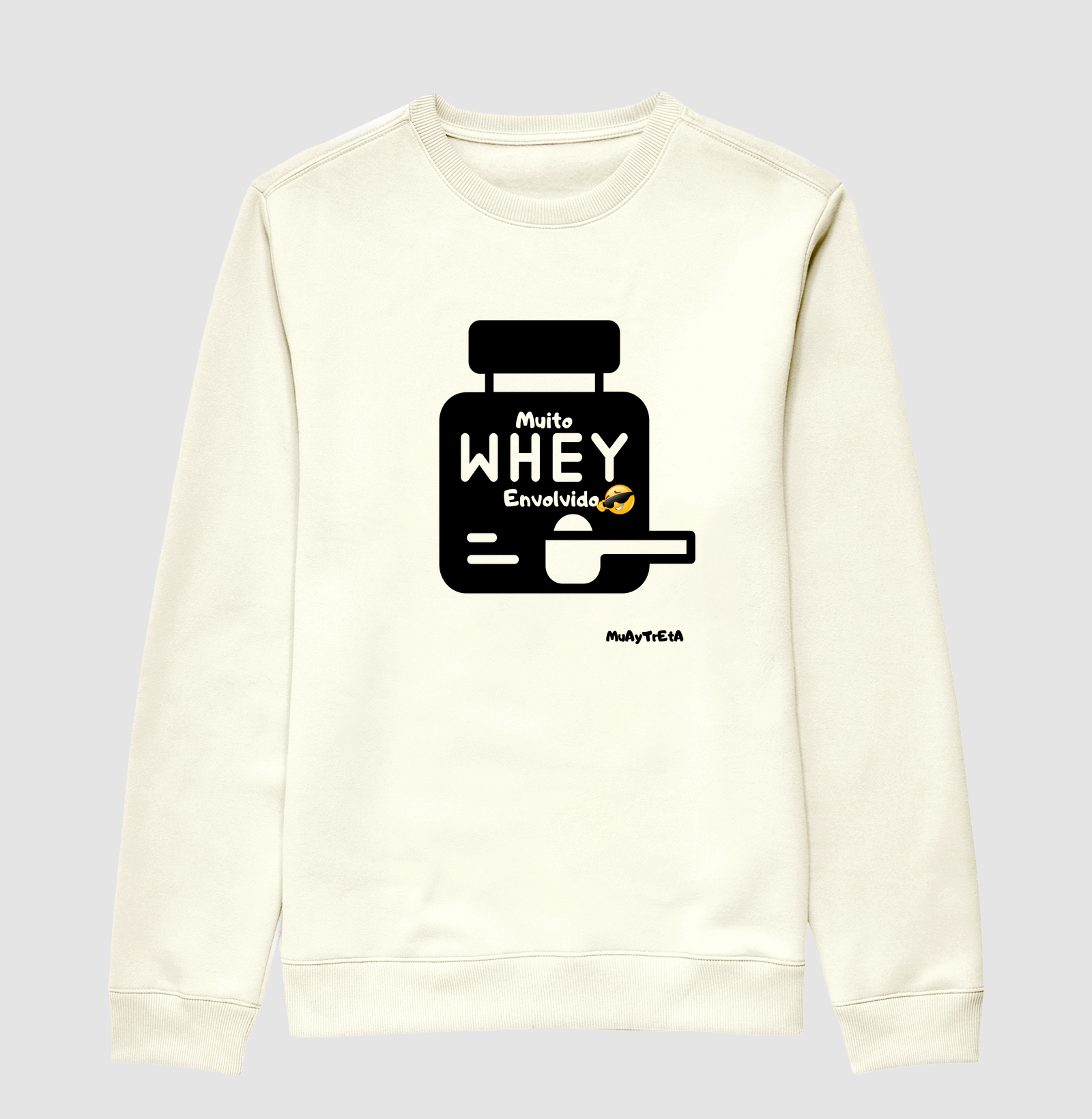 Muito whey envolvido