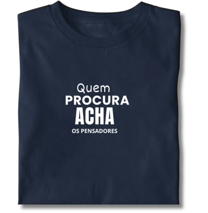 Quem procura acha