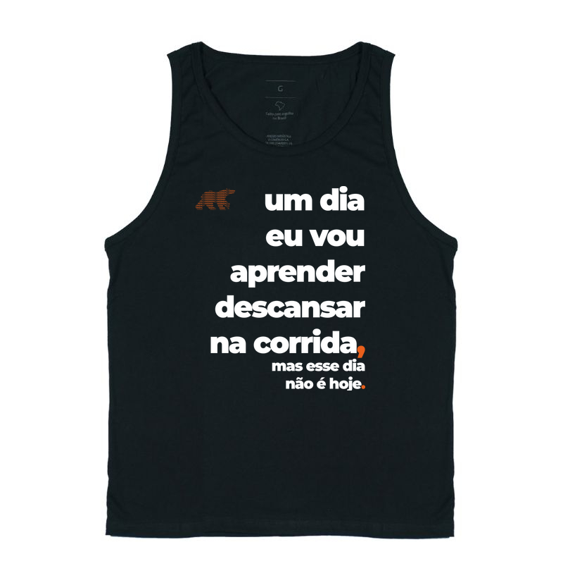Um dia eu vou aprender descansar na corrida