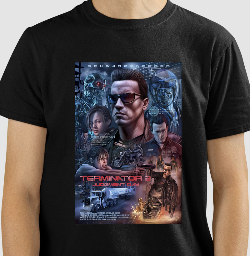 Camiseta Exterminador do Futuro