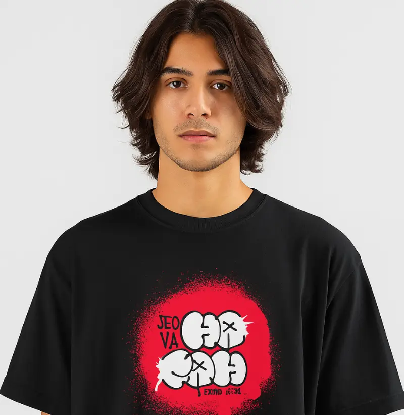 CAMISETA "JEHOVAH JIREH": CONFORTE DIVINO E ESTILO QUE DECLARA A PROVISÃO SOBRENATURAL!